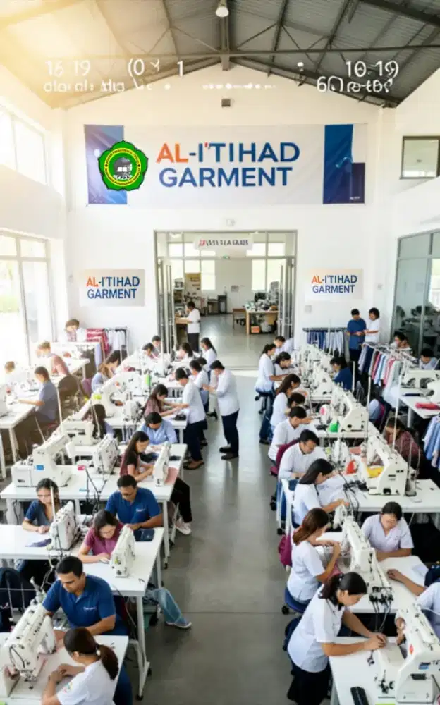 DIBUKA PELATIHAN MENJAHIT AL-I'TIHAAD GARMENT