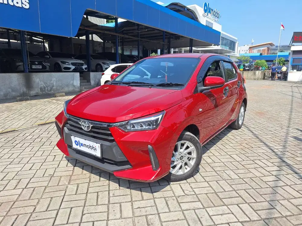TDP 1 JUTA Toyota Agya 1.2 New G Bensin-AT 2023 Merah CROTB