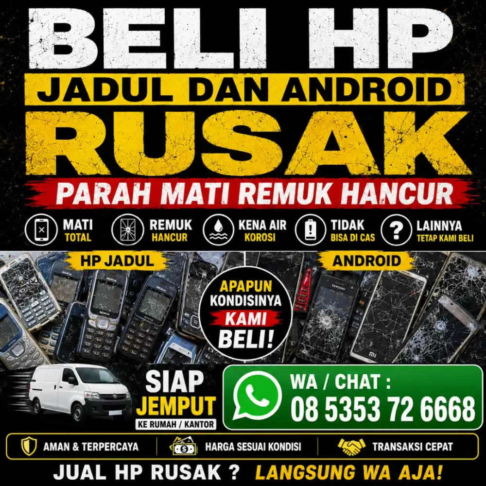 HP RUSAK KAMI BELIIN