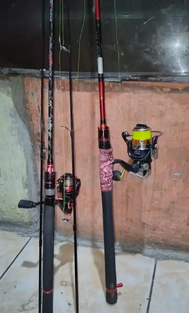 2 set alat pancing