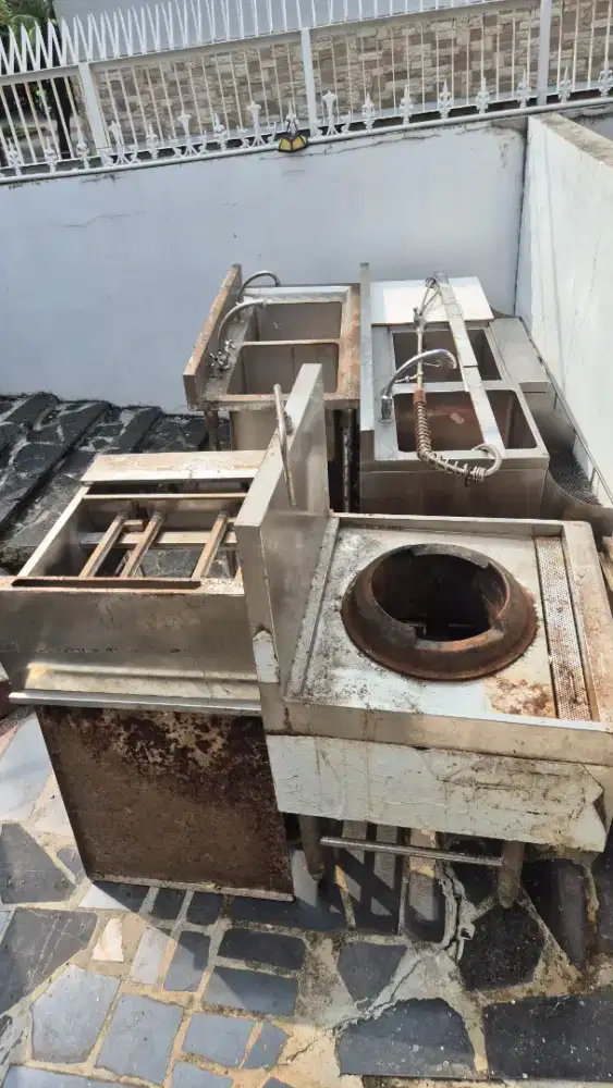 Double Sink Stainless Komersial murah nego
