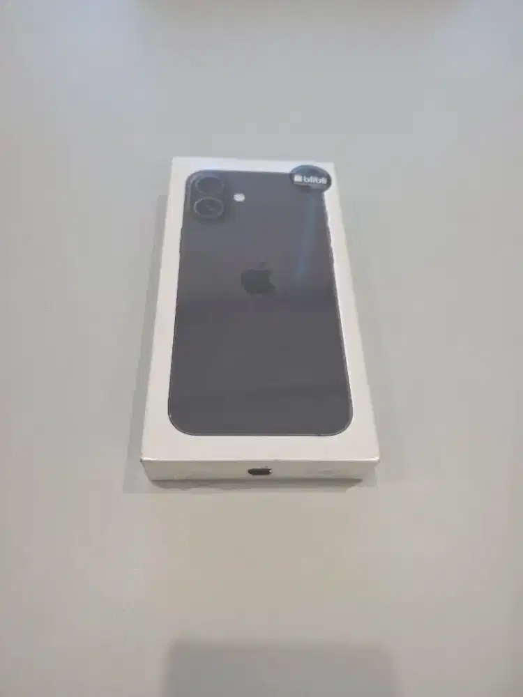 Jual Iphone 16 Plus 128Gb Black ( msh unboxing ) Garansi Resmi Blibli