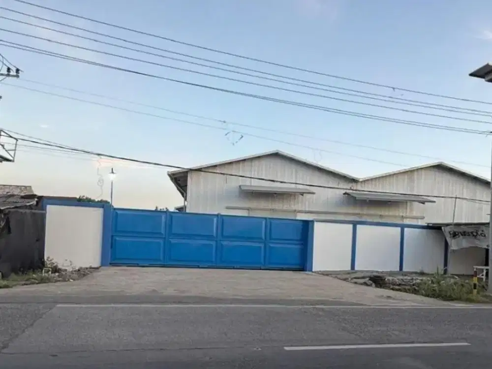 GUDANG NOL JALAN RAYA DRIYOREJO*Akses Container 40Ft