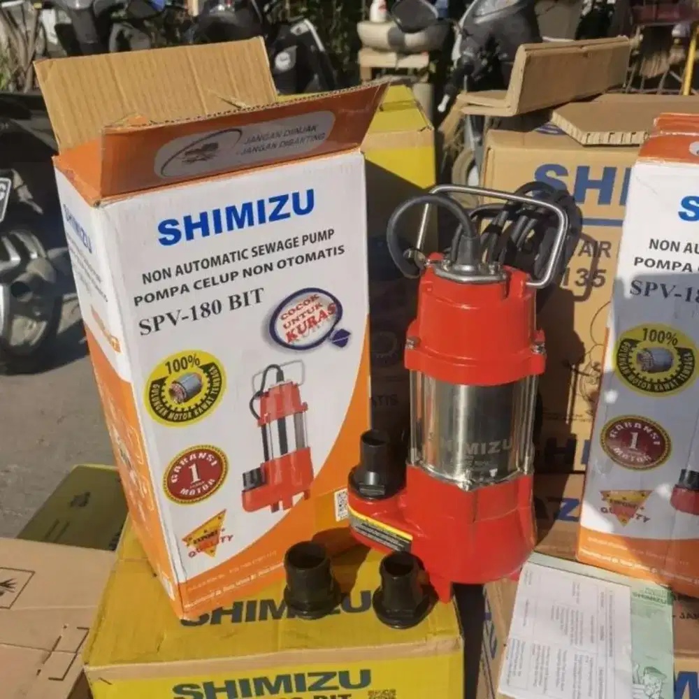 Pompa Celup Shimizu SPV 180 Bit Baru bukan bekas