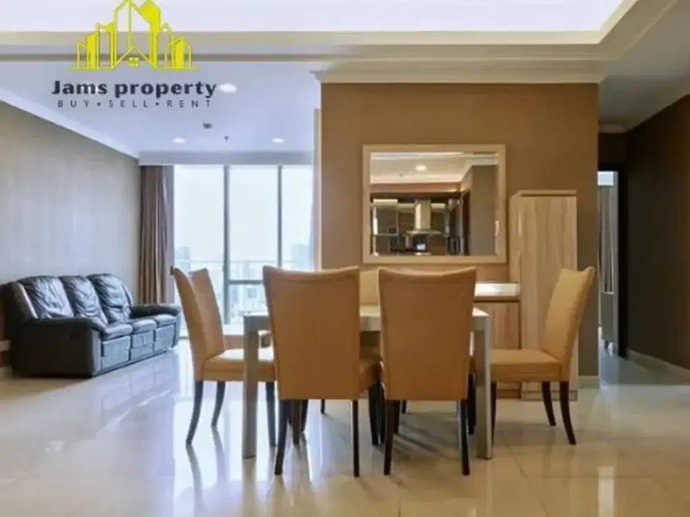 Dijual Murah Apartemen Denpasar Residence 3+1 Bedroom Full Furnished Kuningan Jakarta Selatan