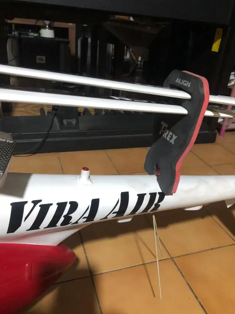 Rc heli Align Trex 600 sdh modif,beli dari baru belum pernah terbang