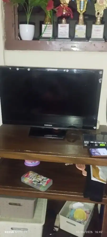 Jual Tv Samsung dan setop box