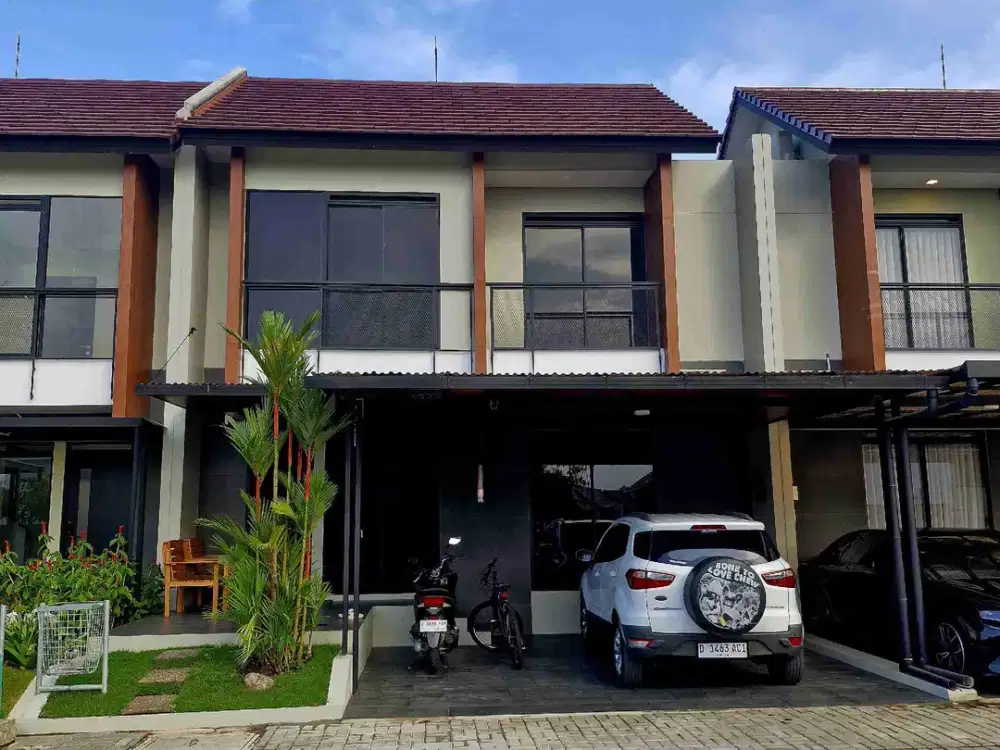 dijual rumah siap huni bonus furnish di kota baru patahyangan