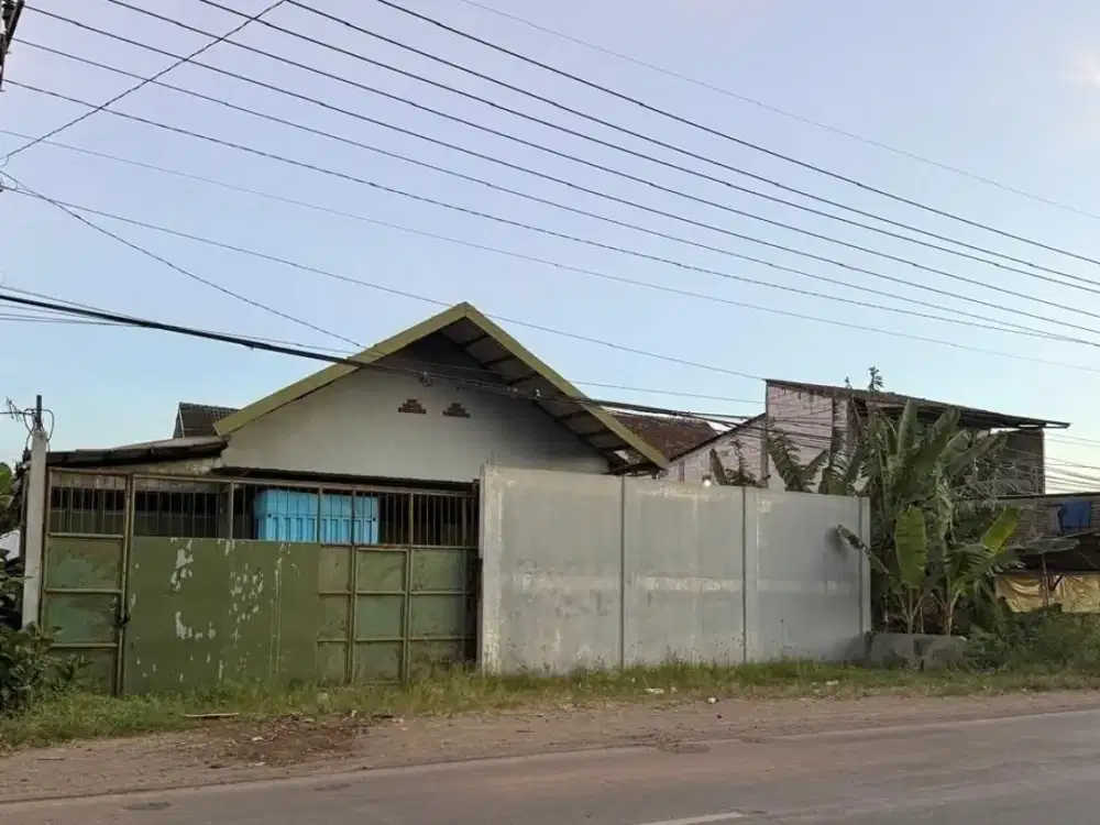HITUNG TANAH !! GUDANG NOL JALAN RAYA WRINGINANOM GRESIK