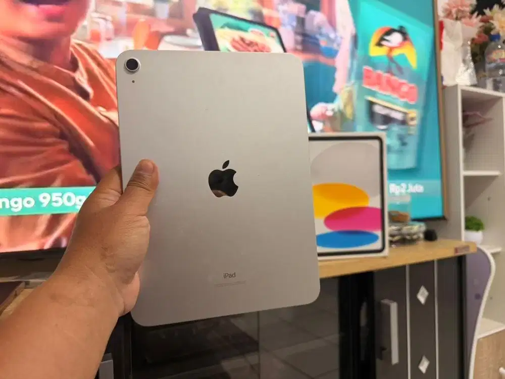 Ipad 10 64gb mulus 1000% seperti baru fullset like new