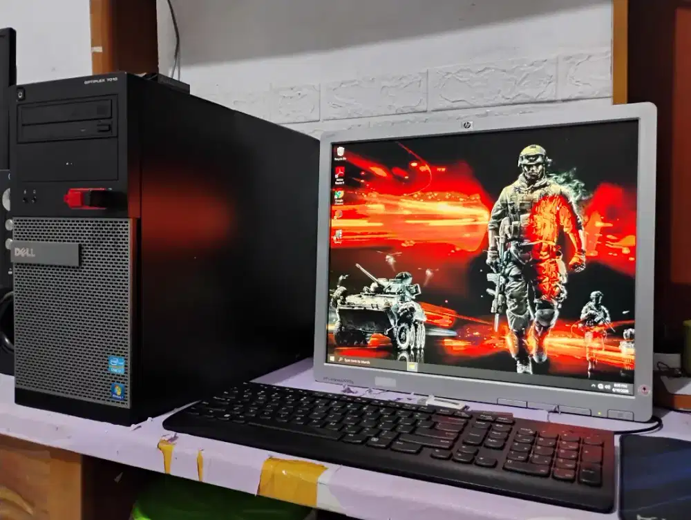 Pc dell intel core i7 3770 + ram 8gb + ssd 512 + monitor 19inch