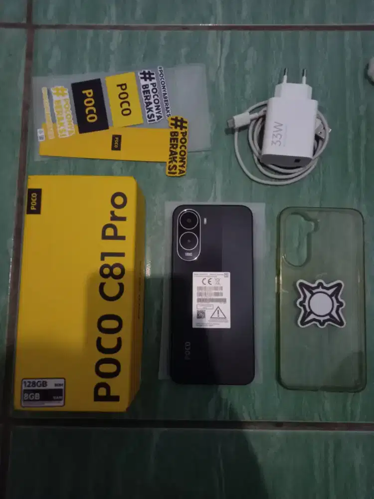 Hp Xiaomi Poco C81 Pro Ram 4+4/128GB Fullset