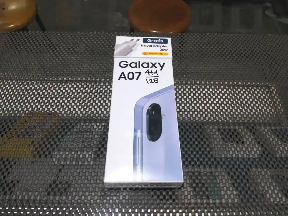 Samsung A07 (violet). Ram 8gb(4+4). Internal 128gb. Kondisu baru ya