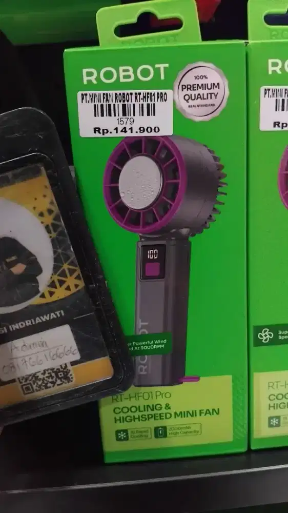 MINI FAN ROBOT RT-HF01 PRO | ATLANTIS DAHSYAT