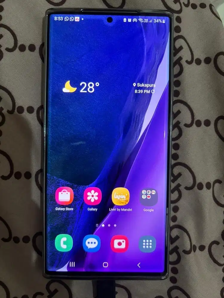 Jual Hp samsung note 20 ultra 256GB