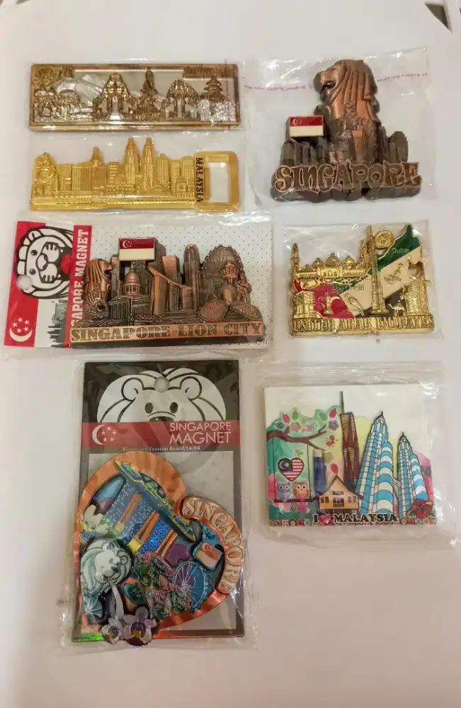 Magnet Kulkas, Tempelan Kulkas 7 pcs