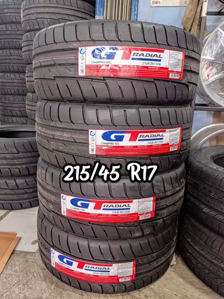 BAN BARU 215/45 R17 GT CHAMPIRO SX2
