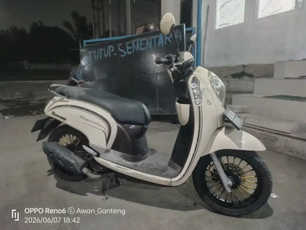 Scoopy 2016 fi Injeksi Starter Halus Esp