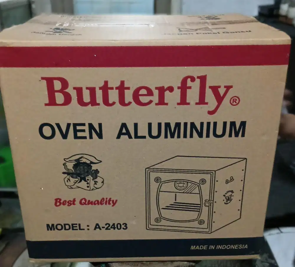 Oven kompor merk buterflly baru yaa