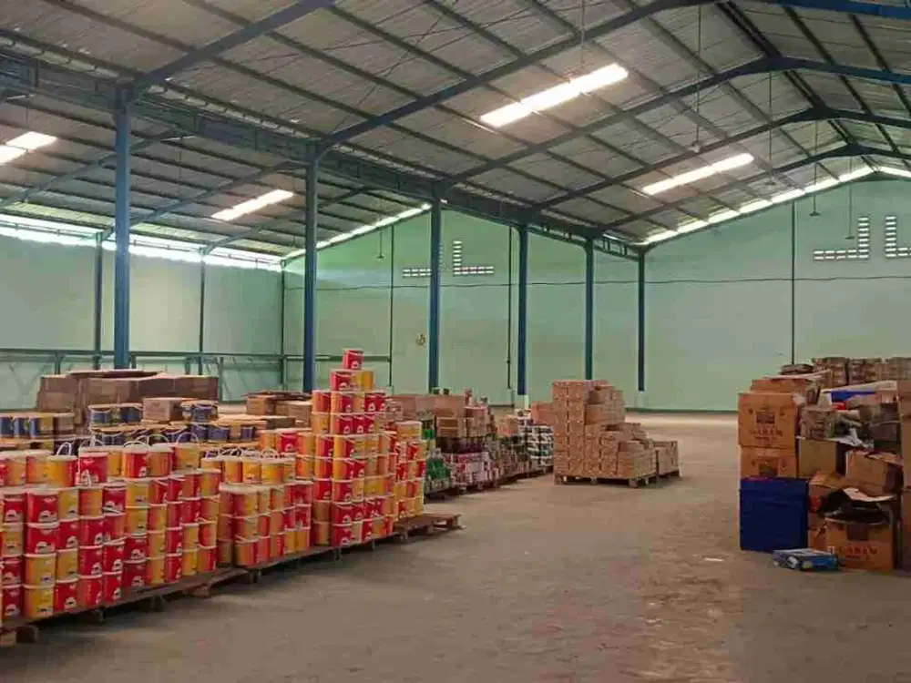 dijual gudang tiga raksa tangerang