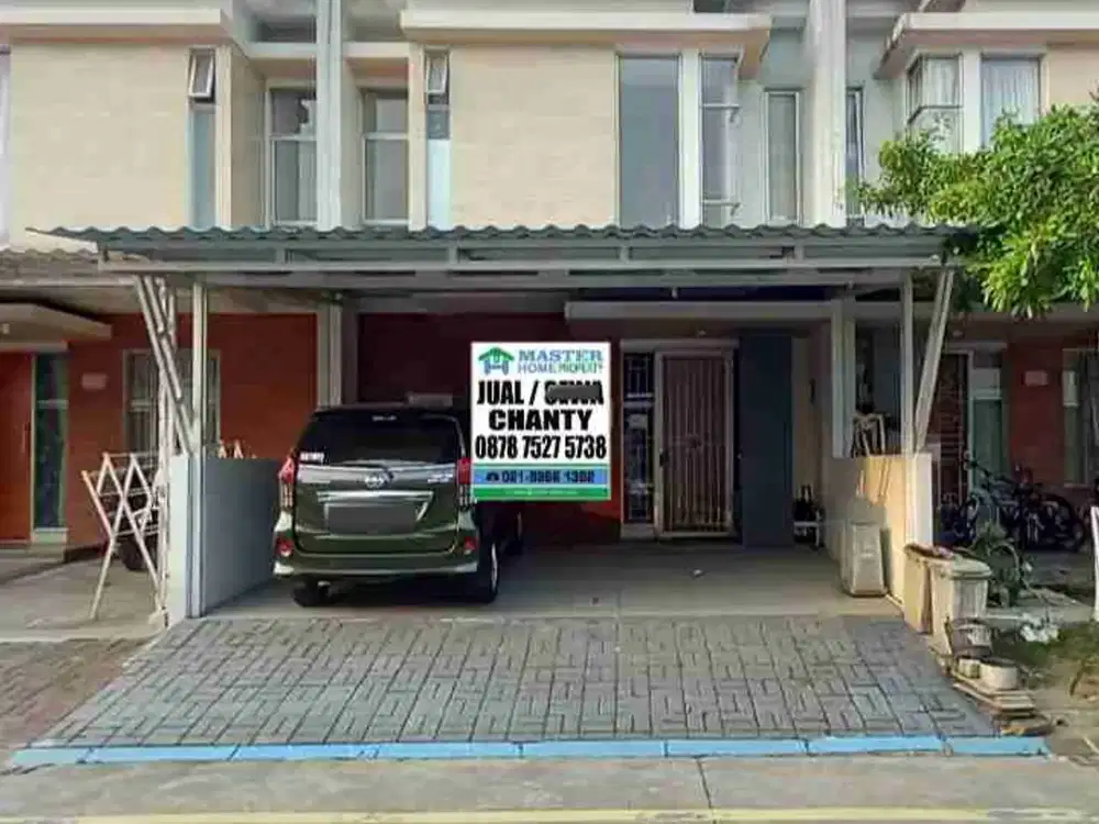 Rumah Cluster Tingkat Furnished Dijual Cepat