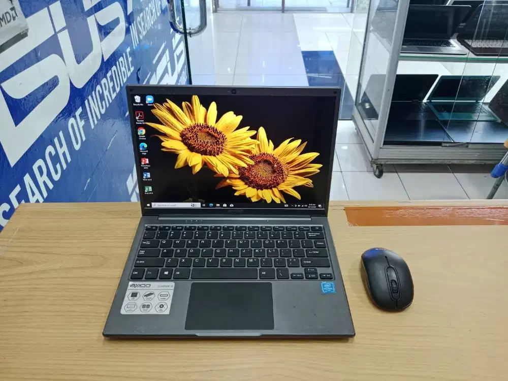 SLIMBOOK AXIOO 13 RAM 6GB SSD 256GB SIAP PAKAI