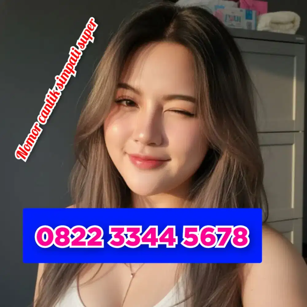 Nomor cantik simpati Telkomsel super