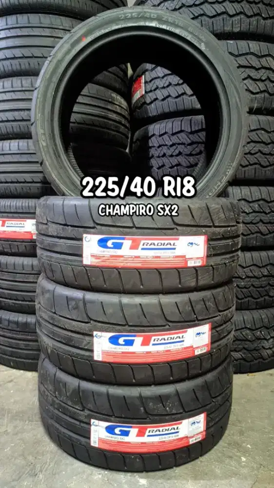 Ban Baru baru 225/40 r18 GT CHAMPIRO SX2