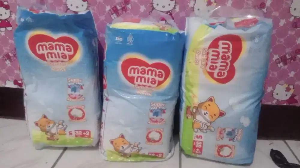 Pampers Mamamia Size S