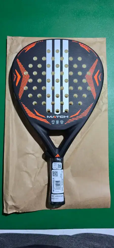Adidas Match 2026 BLACK ORANGE Racket Raket Padel Original
