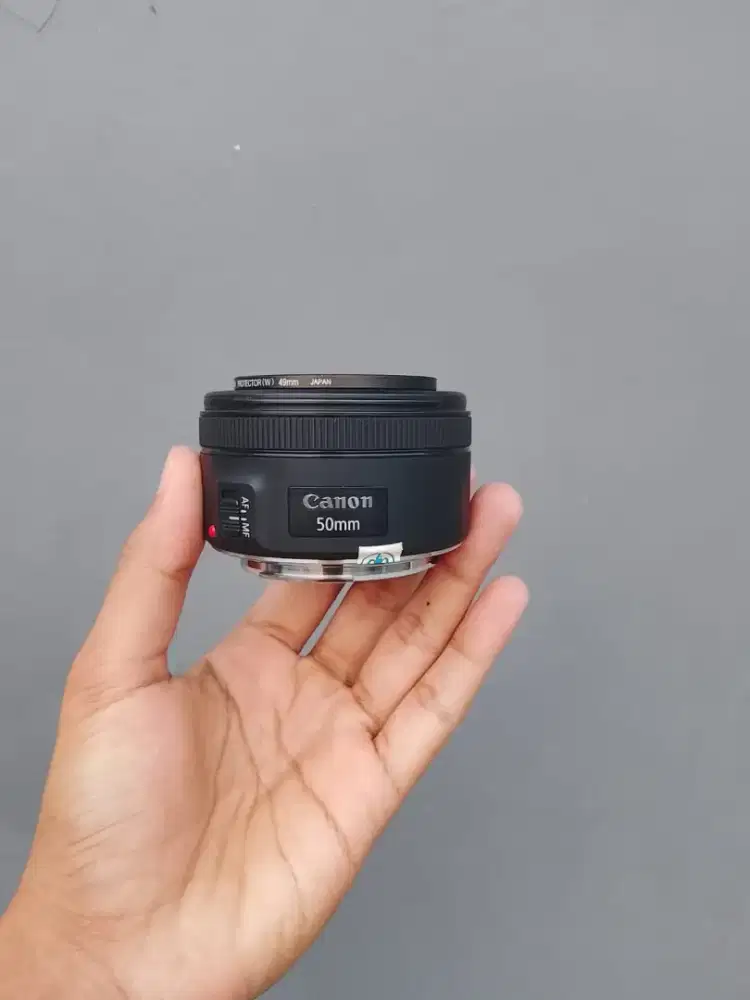 Lensa fix 50mm STM Mulus second Like New