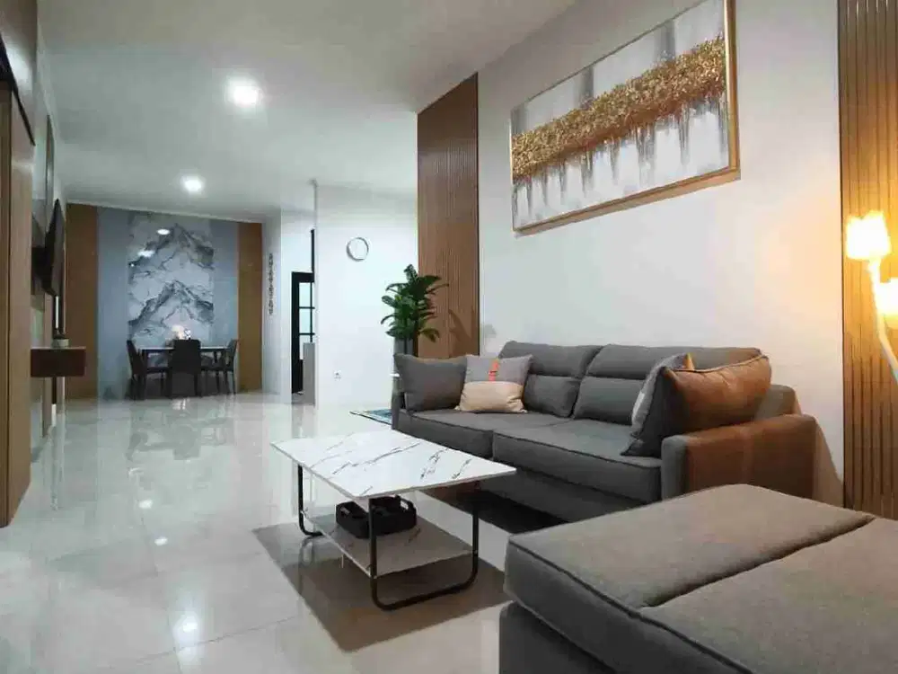 dijual rumah full furnished di komplek permata 1 bandung