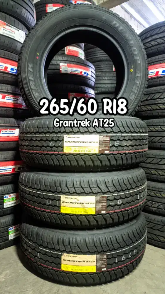 BAN 265/60 R18 DUNLOP AT25