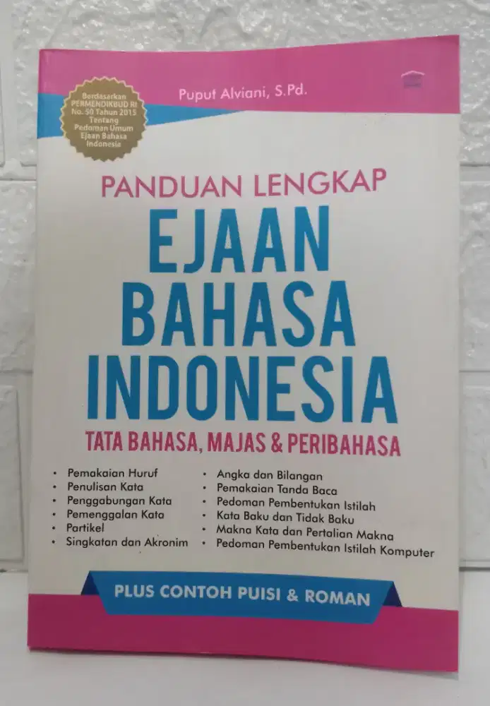 Buku Panduan Lengkap Ejaan Bahasa Indonesia Tata Bahasa Majas