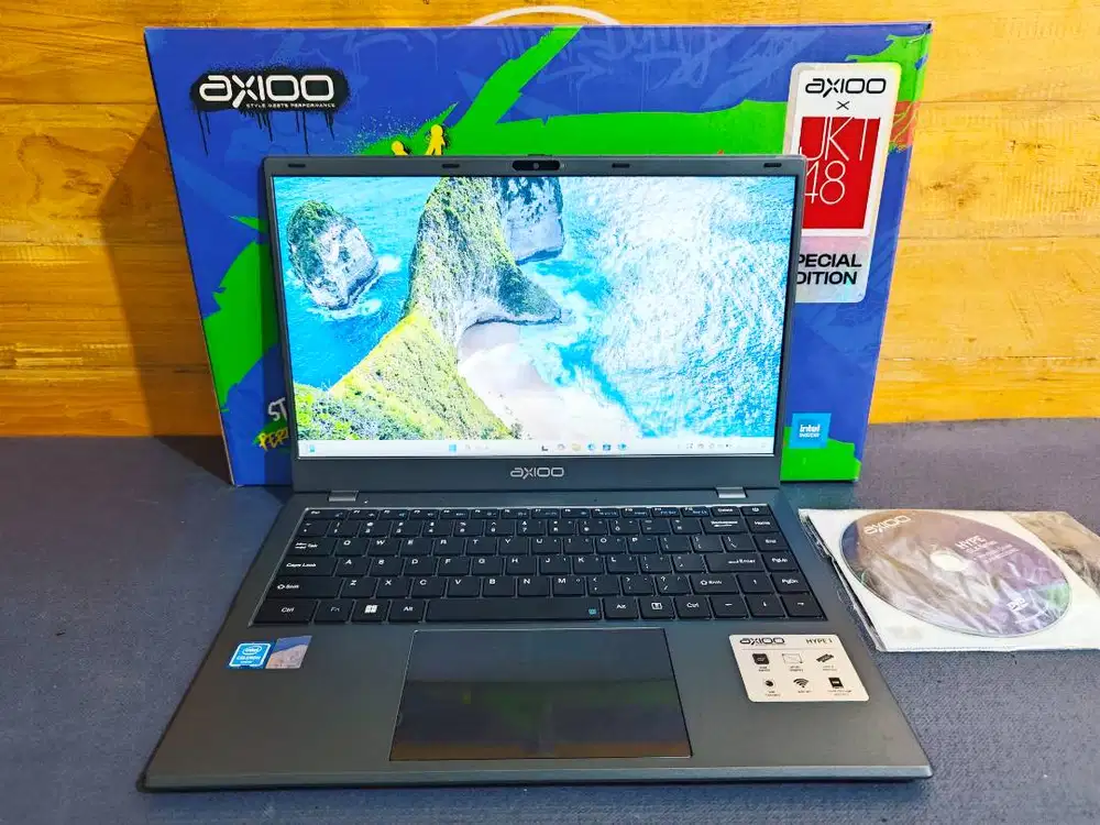 AXIOO MyBook Hype 1 Intel N4020 RAM 8GB SSD 128GB