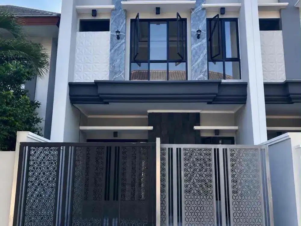 babatan pantai jual rumah new gres American classic strategis dekat grand kenjeran indah