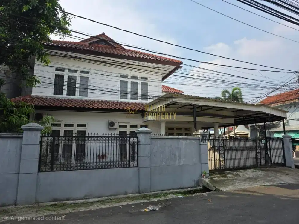 Rumah Strategis Dekat Kemang, Siap Huni Tipe Besar