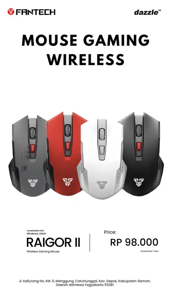 FANTECH WG10 Wireless
