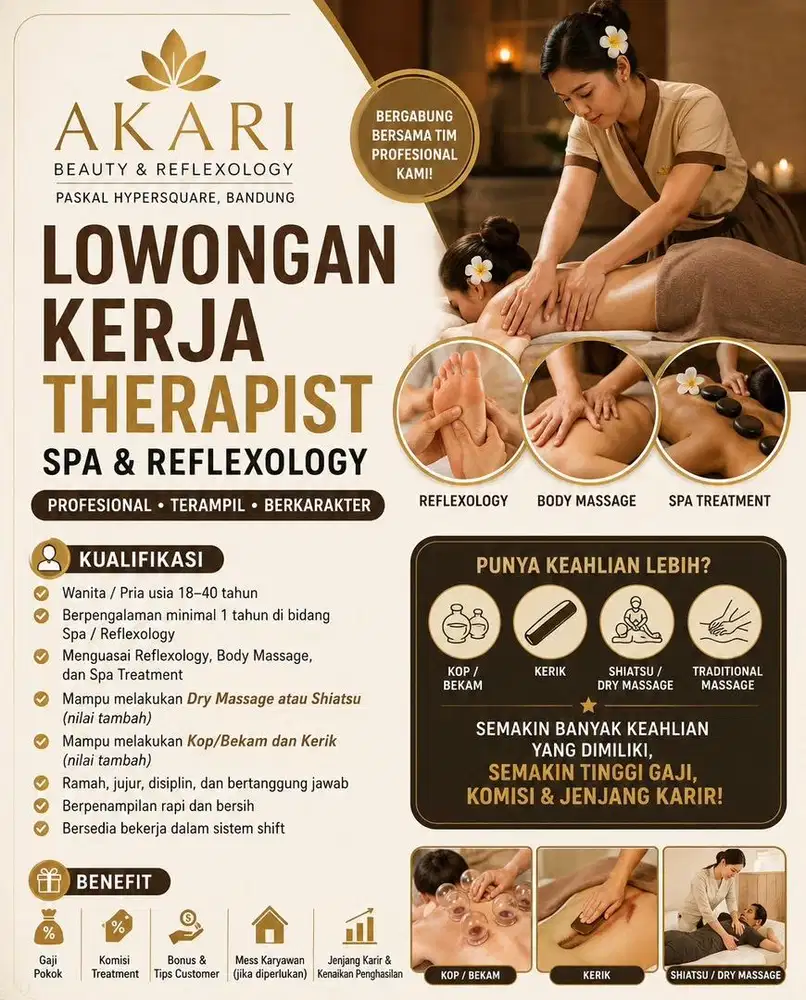 Therapist spa dan reflexology