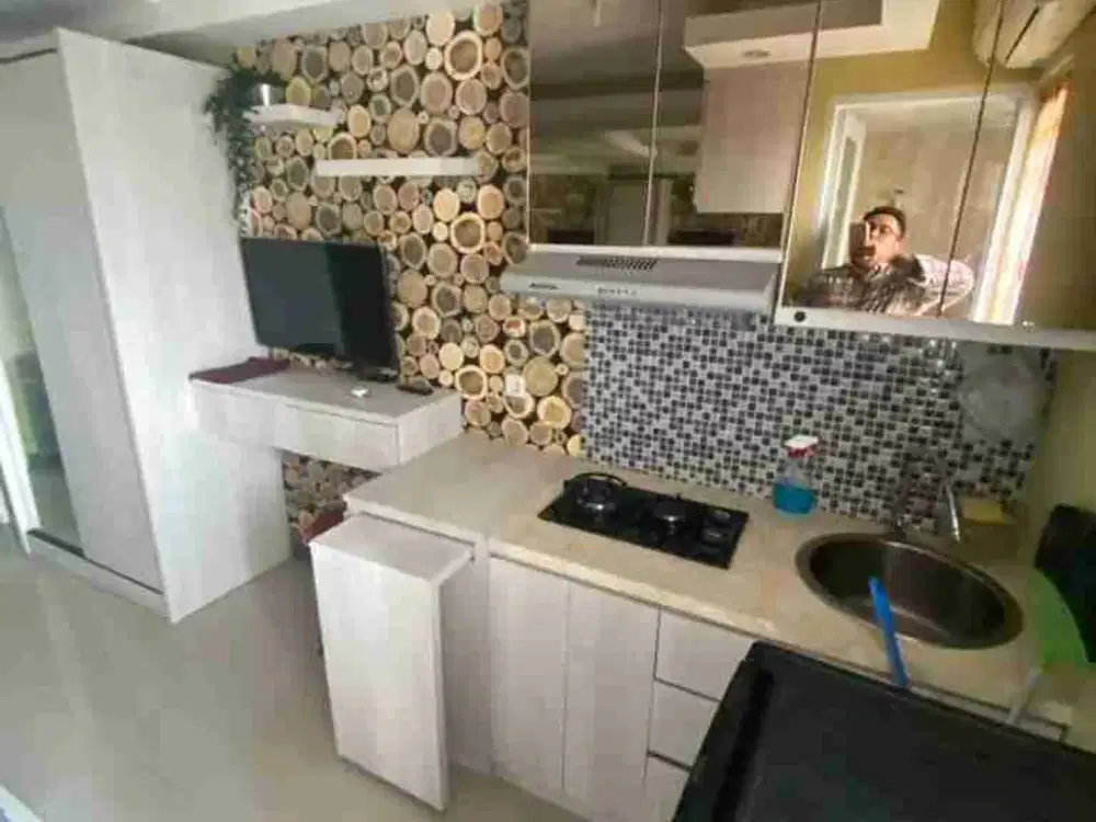 studio furnished apartemen bassura tower D