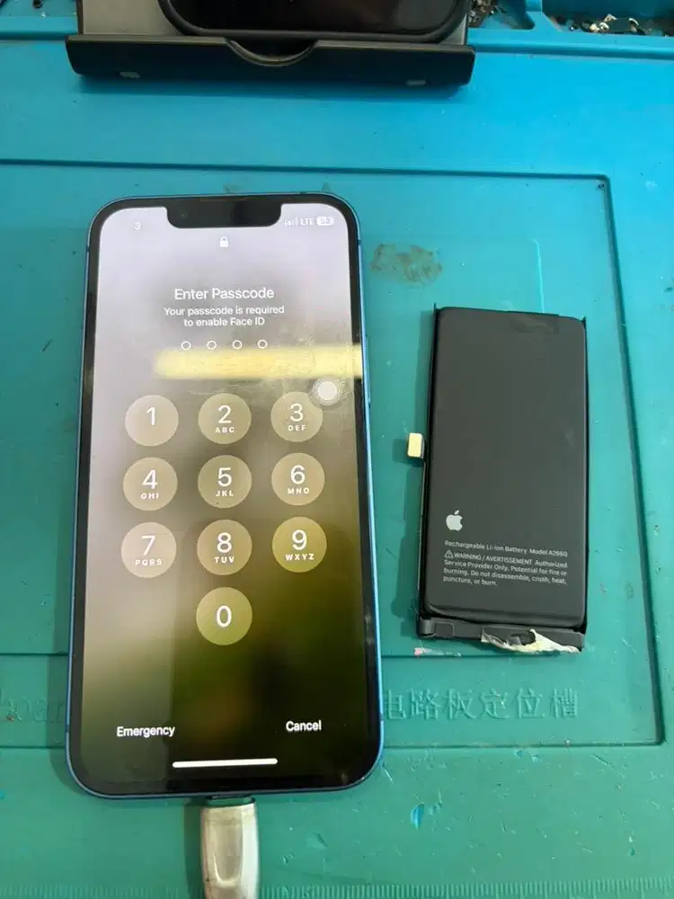Ganti baterai iphone 13 mini bergaransi