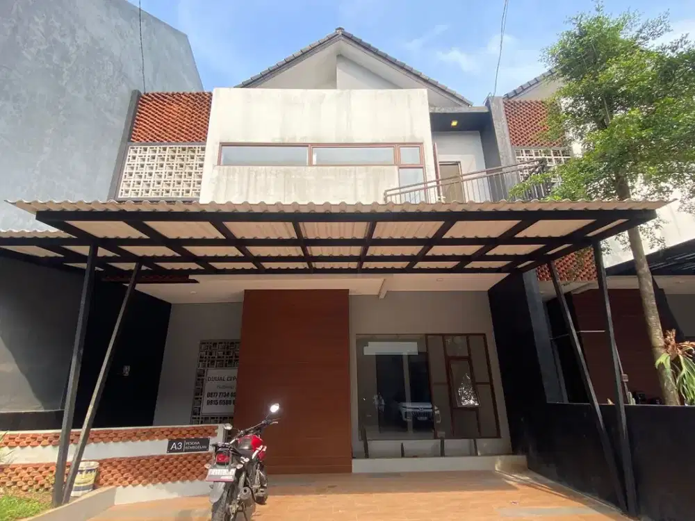 Rumah 2 Carport Luas 15 Menit ke Stasiun Rawa Buntu Siap Huni J-50010