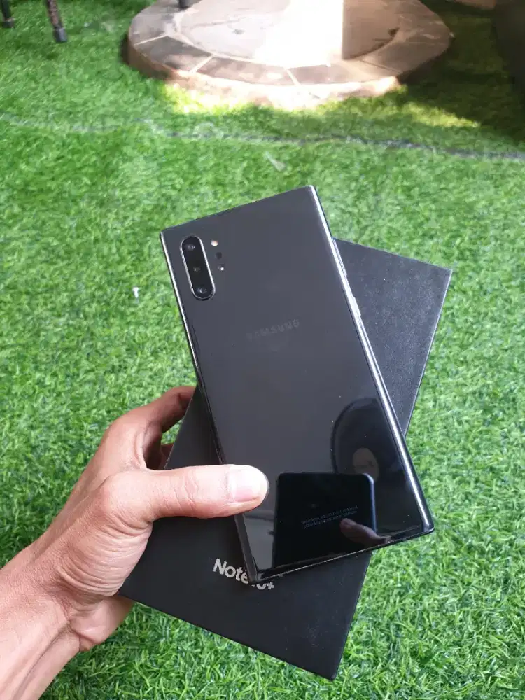 Samsung Note10 plus 12/512gb fullset resmi