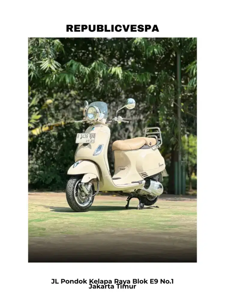 JUAL CEPAT VESPA LXV 150 3VIE TAHUN 2014 RARE ITEM!