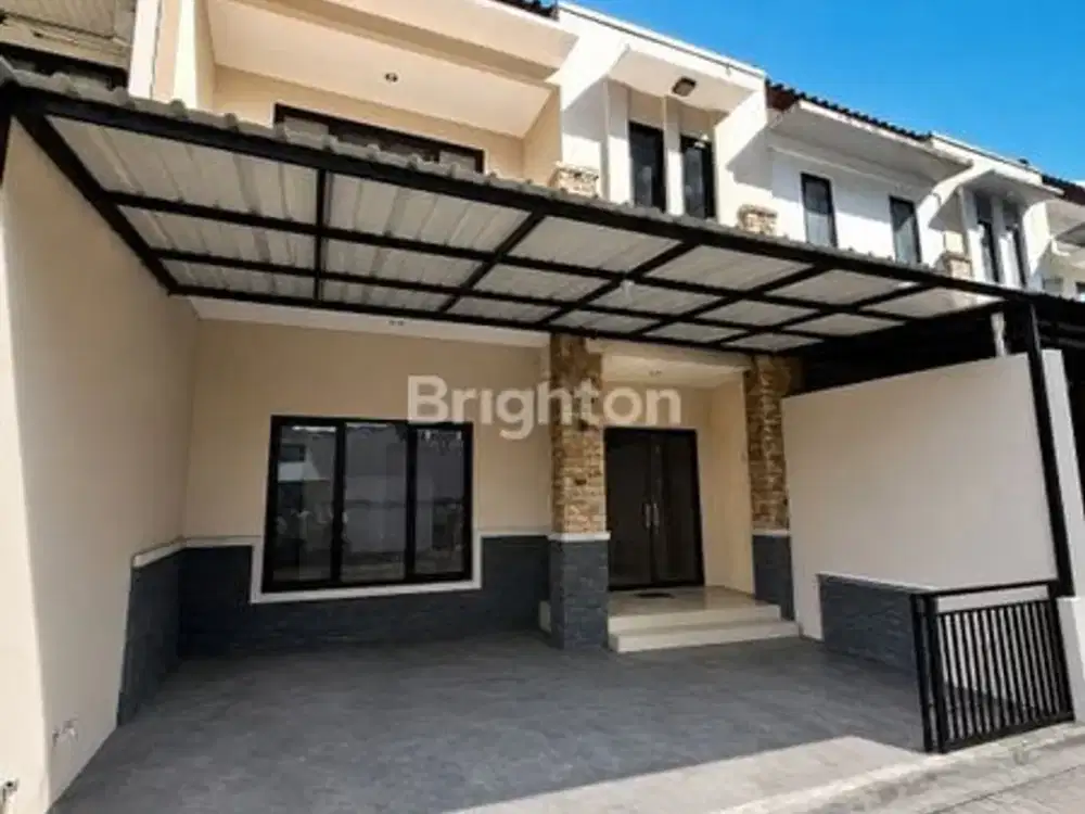 DISEWAKAN RUMAH BARU 2 LANTAI, 3 + 1 KT, DI PADANG SAMBIAN GATOT SUBROTO BARAT