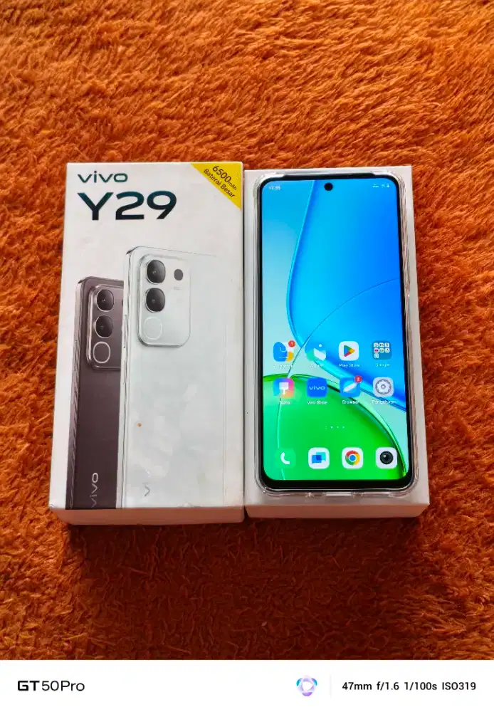 Vivo Y29 Tahan Banting Fulset Ori Garansi Resmi Lengkap Nota Beli Y 29
