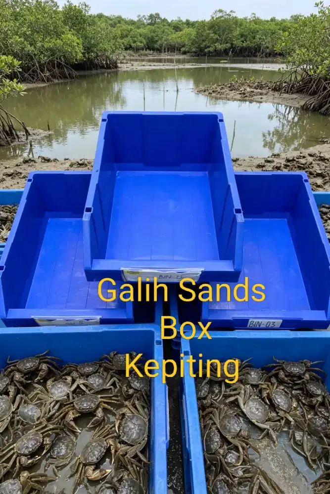 BOX BUDI DAYA KEPITING / BOX PEMBESARAN / BOX SOLITER