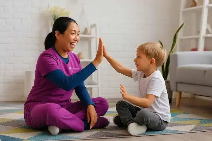 Dicari Mbak momong anak nginap