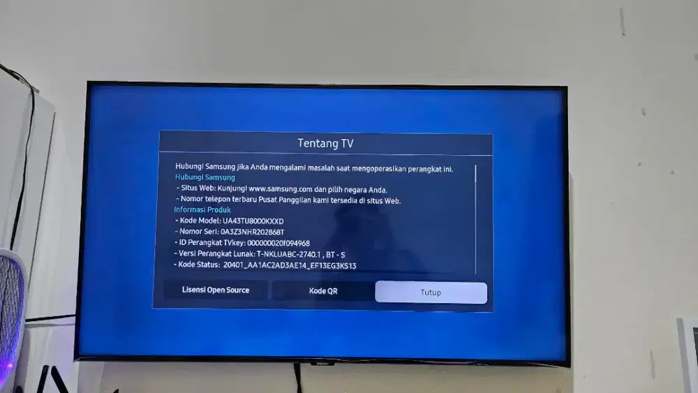 Samsung Smart TV 43 4K UHD TU8000 - 2.2JT NETT