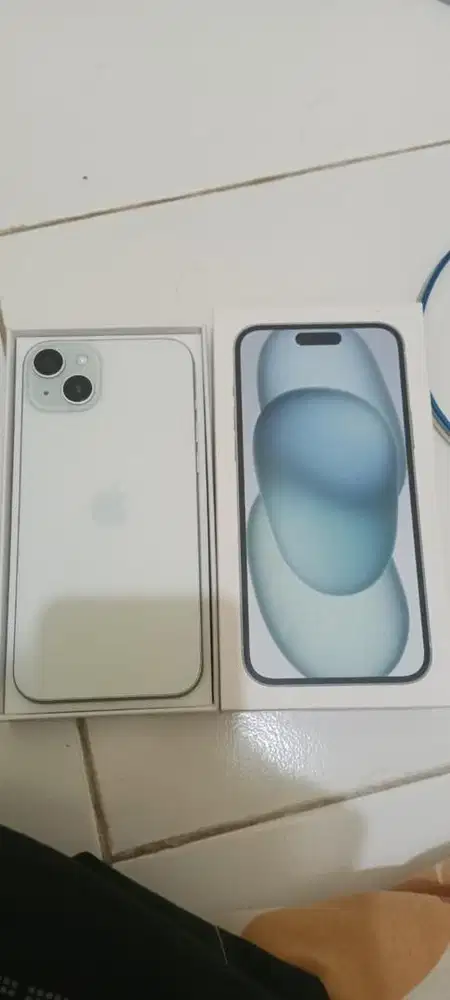 JUAL SECOND NEW INTER IPHONE 15 PLUS 128 GB
